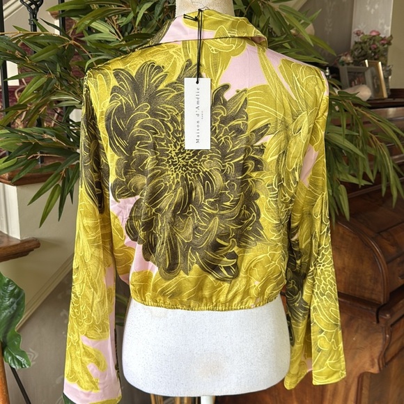 Madison de’Amelie ladies long sleeve dressy blouse, NWT size medium - Picture 11 of 12